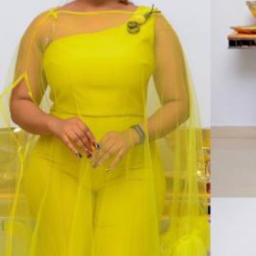 Jumpsuit With Net Over
